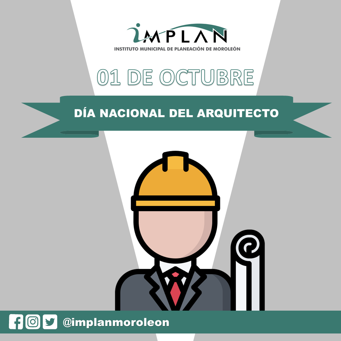 DIA NACIONAL DEL ARQUITECTO IMPLAN MOROLEON